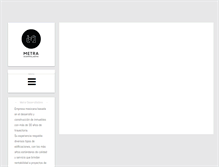 Tablet Screenshot of metradesarrolladora.com